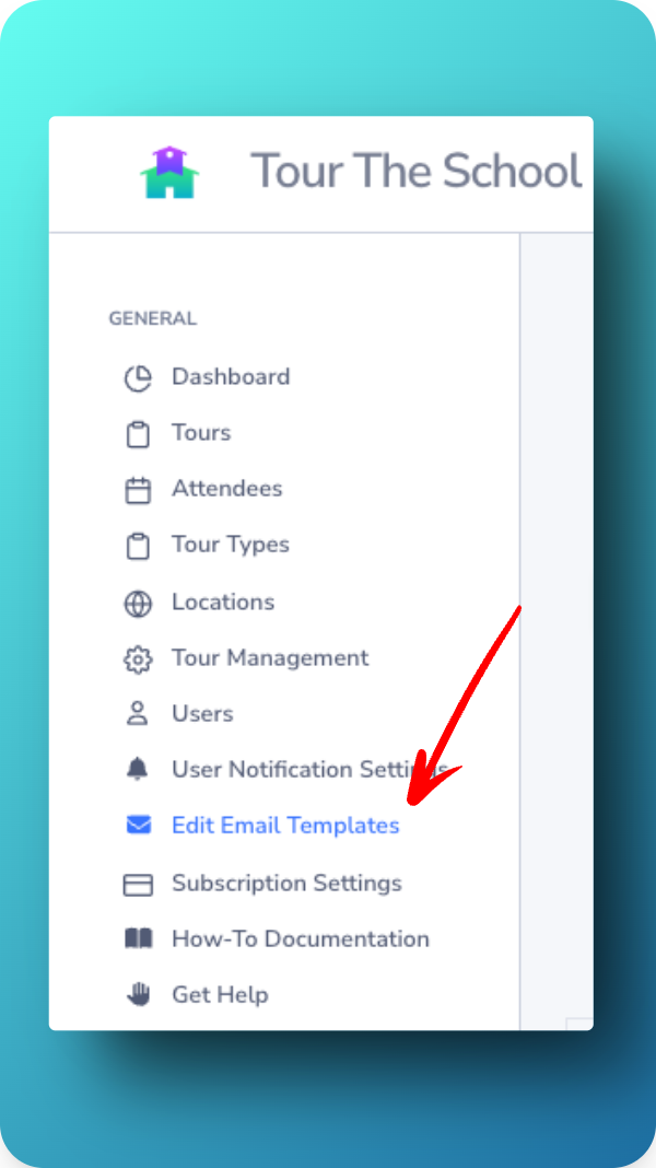 TourTheSchool interface screenshot